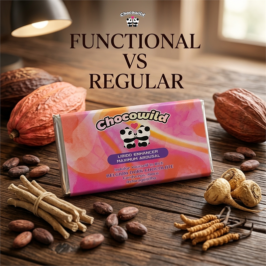 Functional Chocolate vs. Regular Chocolate: The Real Difference