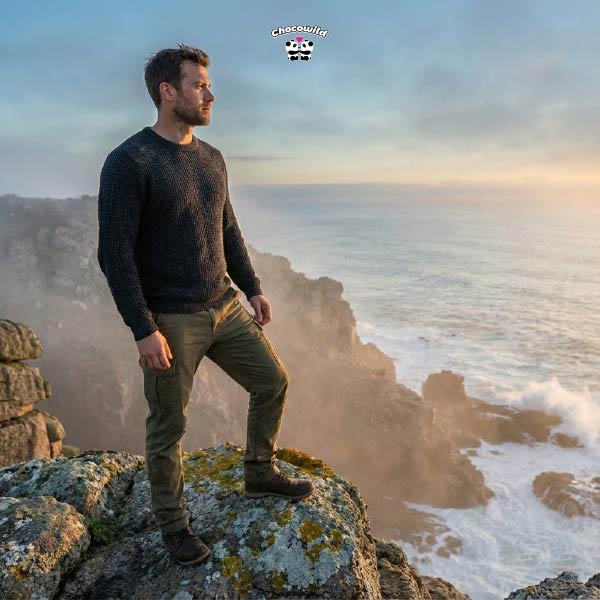 A confident man in a natural setting, symbolizing control and vitality for the best performance sex.