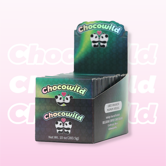 CHOCOWILD Coffee Chocolate Box – Natural performance-boosting Belgian cocoa